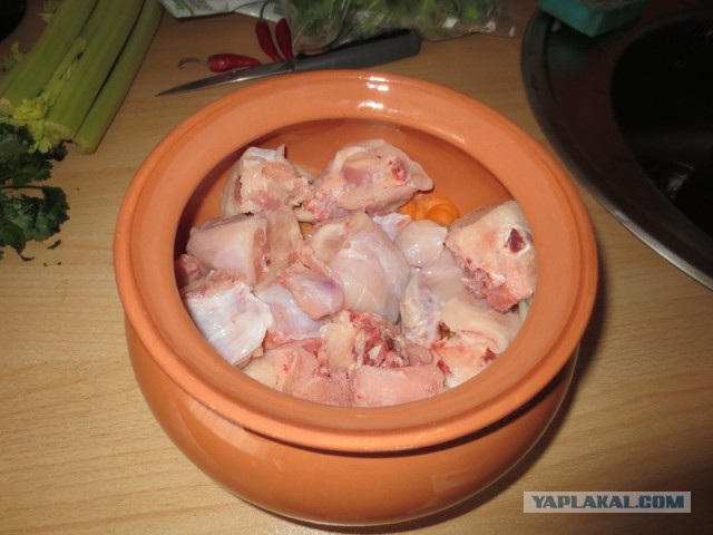 Кролик в сливках