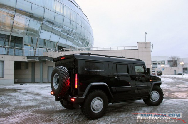 Люксовая модификация бронированного ГАЗ "Тигр"