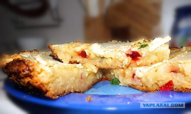 Лимонные брусочки