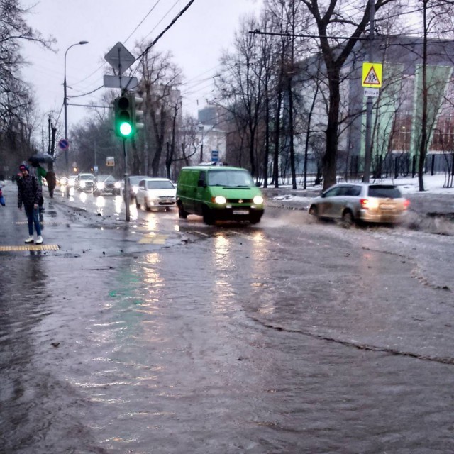 Февральский потоп: Аномальная погода в Москве