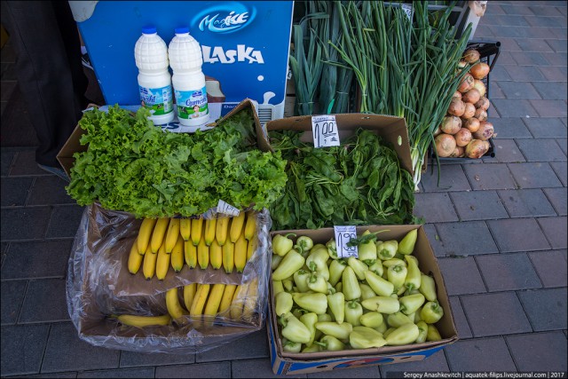 Невероятные цены на продукты в Косово