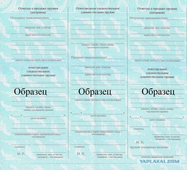 Получение разрешения на хранение и ношение огнестрельного гладкоствольного оружия и ООП по шагам.