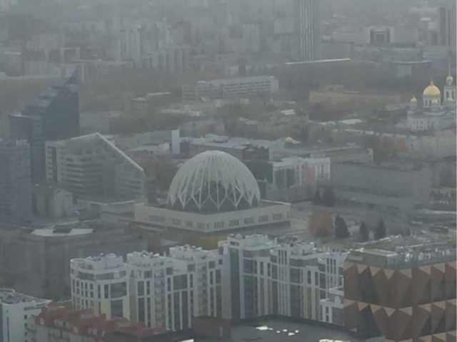 Москва с высоты 365 метров