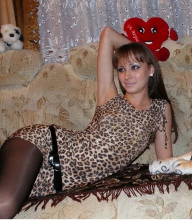 Данормальный у неё леопёрд