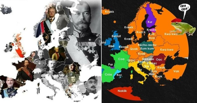 Необычные карты и инфографика со всего мира