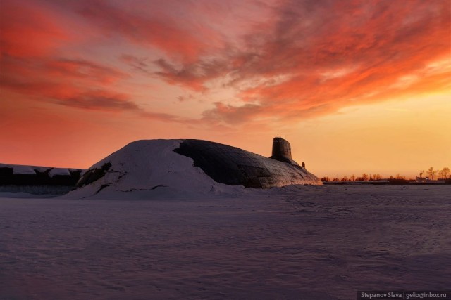 Советский и российский подводный флот на фото