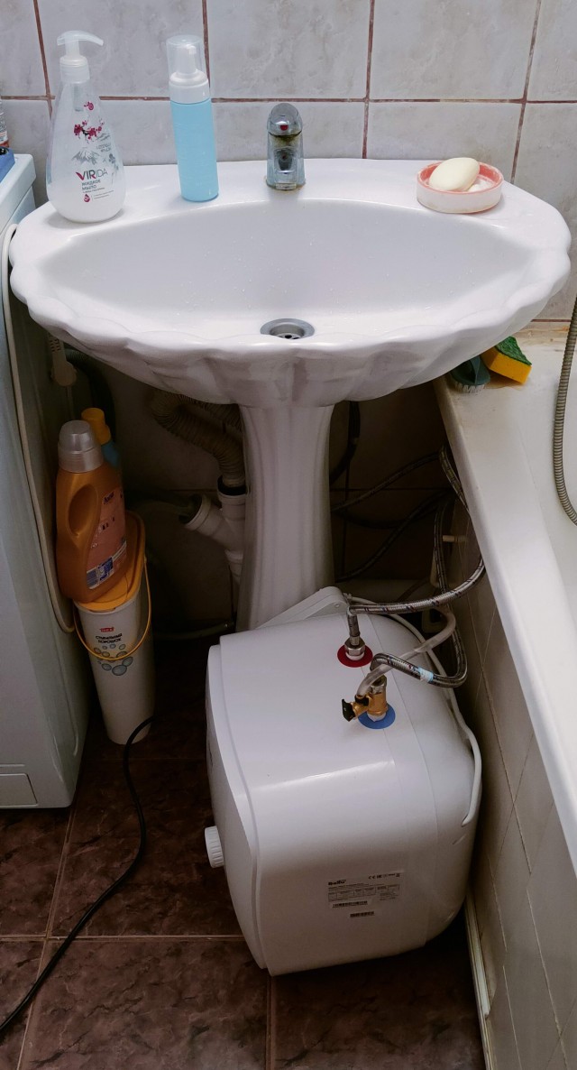 Простейшее подключение бойлера