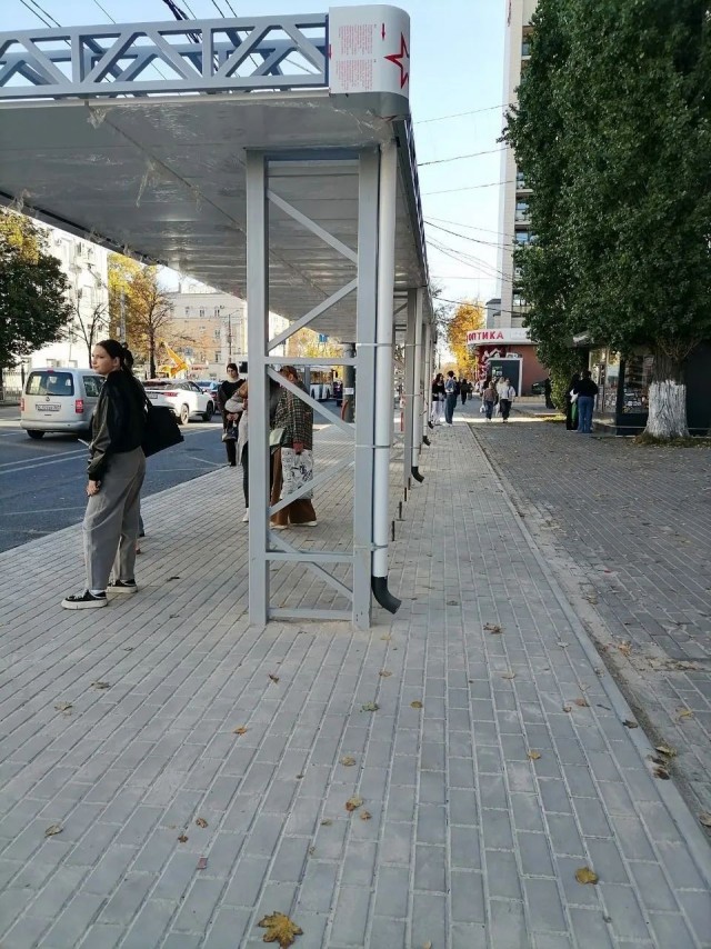 Остановки новые, проблемы  старые