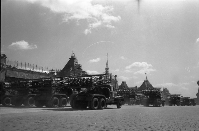 Военный парад весна 1951 года. Часть 2.