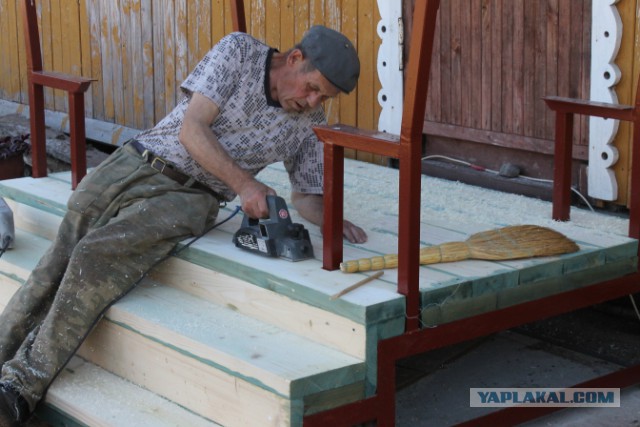 Новое крыльцо в Родительский дом