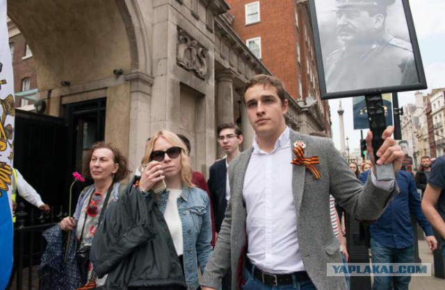 Лондон. 9 мая. Бессмертный полк.