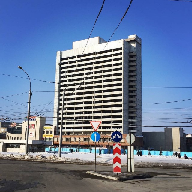 Самый высокий заброшенный небоскреб в мире