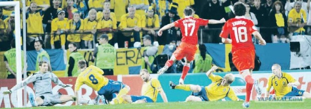 Россия Vs Швеция  2:0
