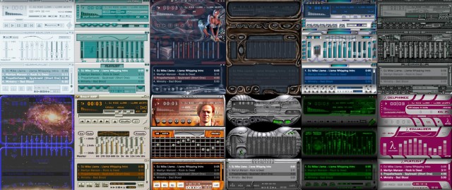 Музей скинов для проигрывателя Winamp собрал 65000 скинов