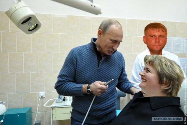 Фотожаба: Стоматолог Путин