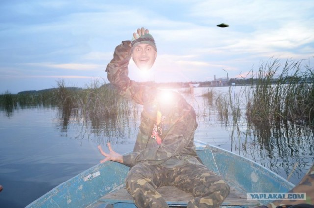 Фотожаба: Рыбаки без рыбы