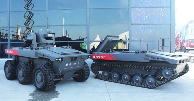 Рогозин анонсировал испытание на Украине боевого робота «Маркер»