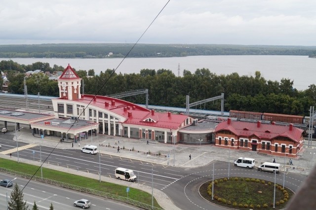 Новый вокзал в Бердске