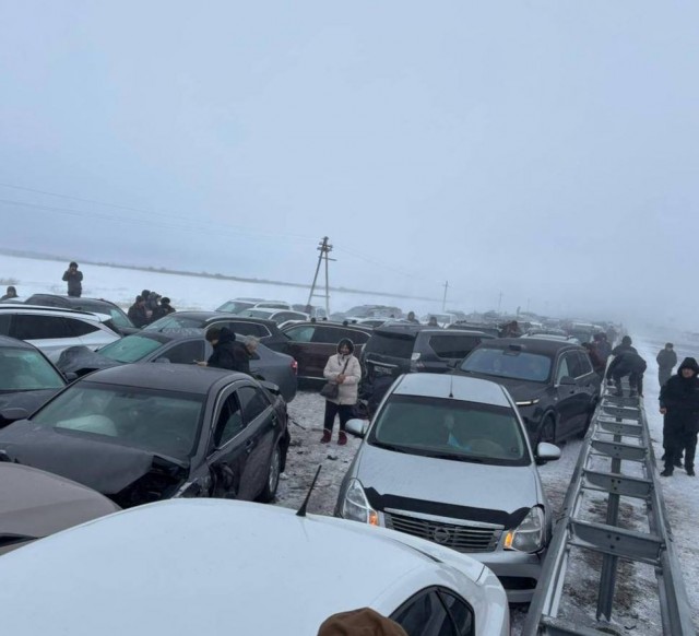 Каждый год зимой в Казахстане резко ухудшается погода