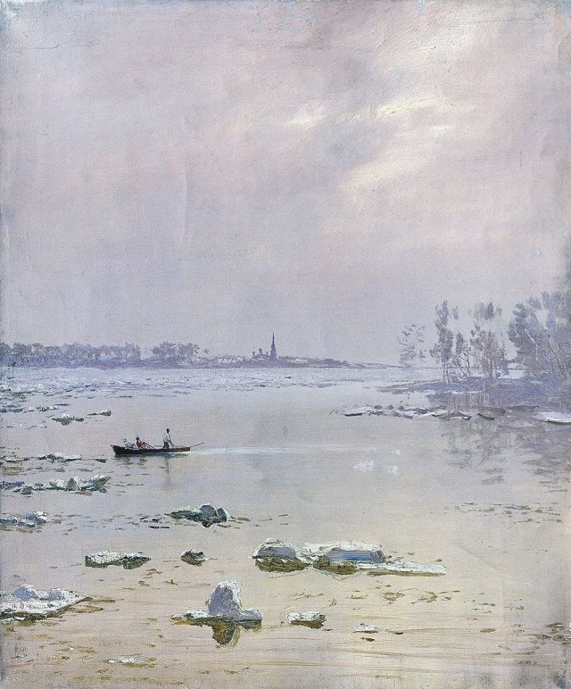 Приход весны в деревню