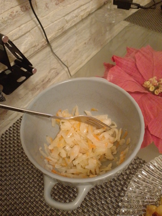 Квашеная капуста.