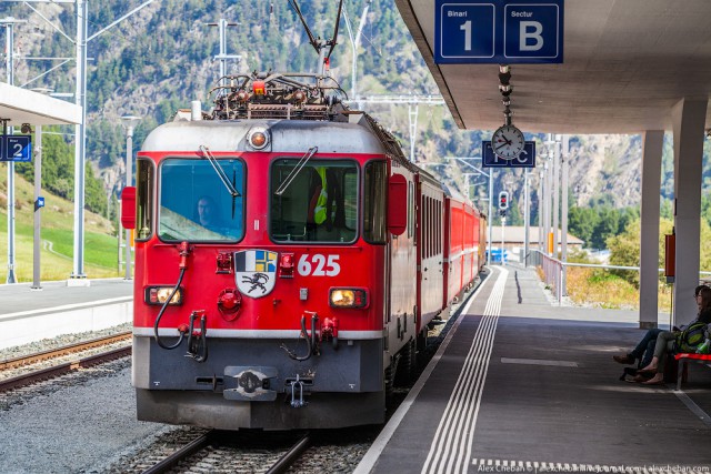 Самые красивые в мире железные дороги. Швейцария