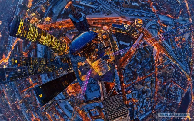 Москва с высоты птичьего полета