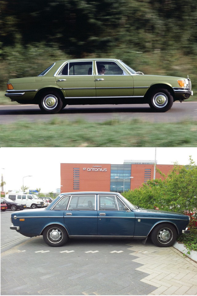 Автомобили 70-х в рекламе.