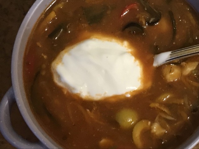 Рыбная солянка