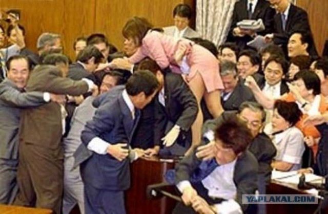 Тяжелые будни японских депутатов