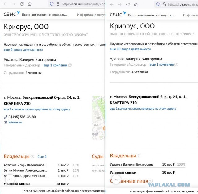 Две московские криофирмы не поделили замороженные тела