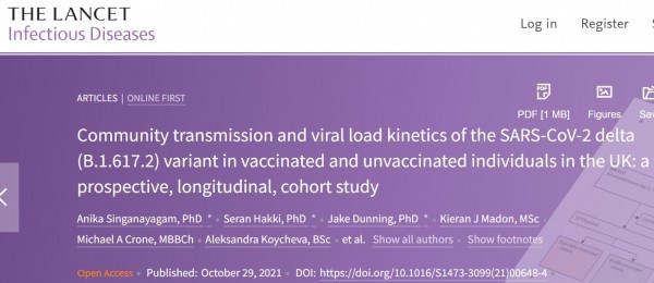 Ведущий медицинский журнал «The Lancet» развеял миф о менее тяжёлом течении ковида у вакцинированных