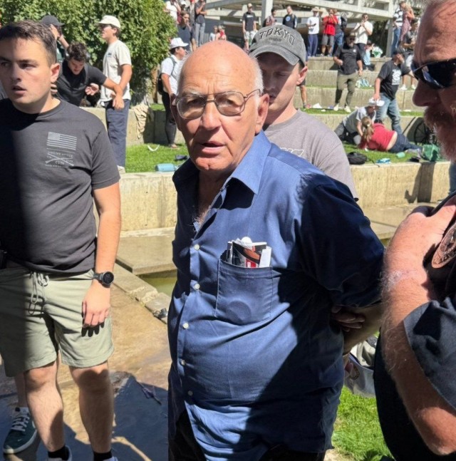 Задержание подозреваемого  в покушении на Чарли Кирка