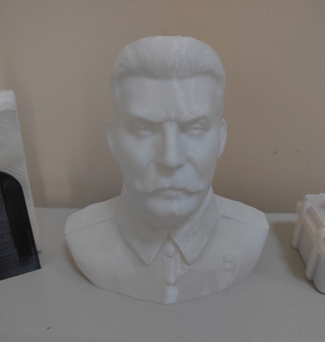 Гипсовый бюст. Сталин.