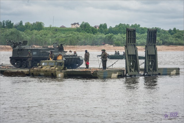 Про форсирование водной преграды