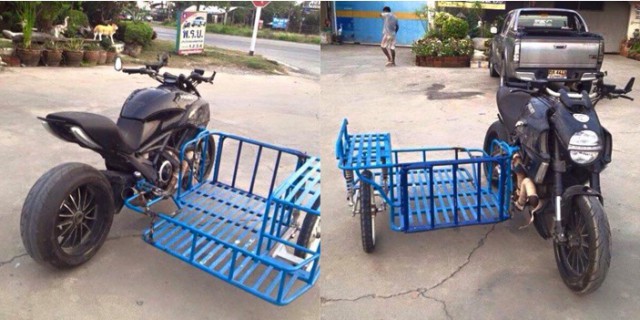 Забытый владельцем: новый Ducati 996R в заводском ящике