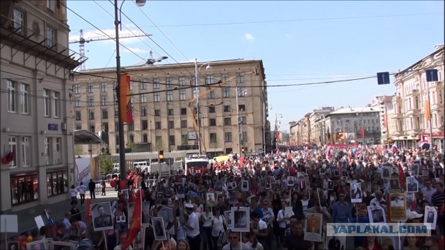 Поездка с сыном в Москву на 9 мая