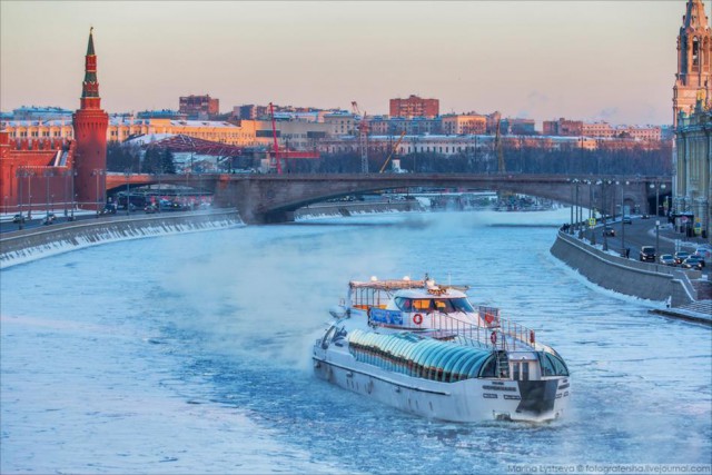 Минус тридцать в Москве!