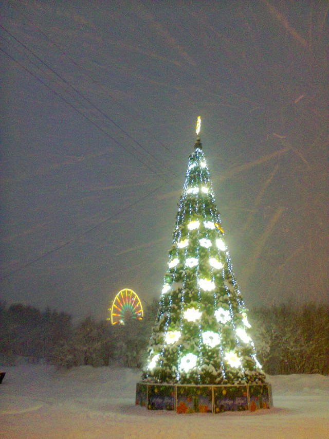 Полярная ночь. Мурманск