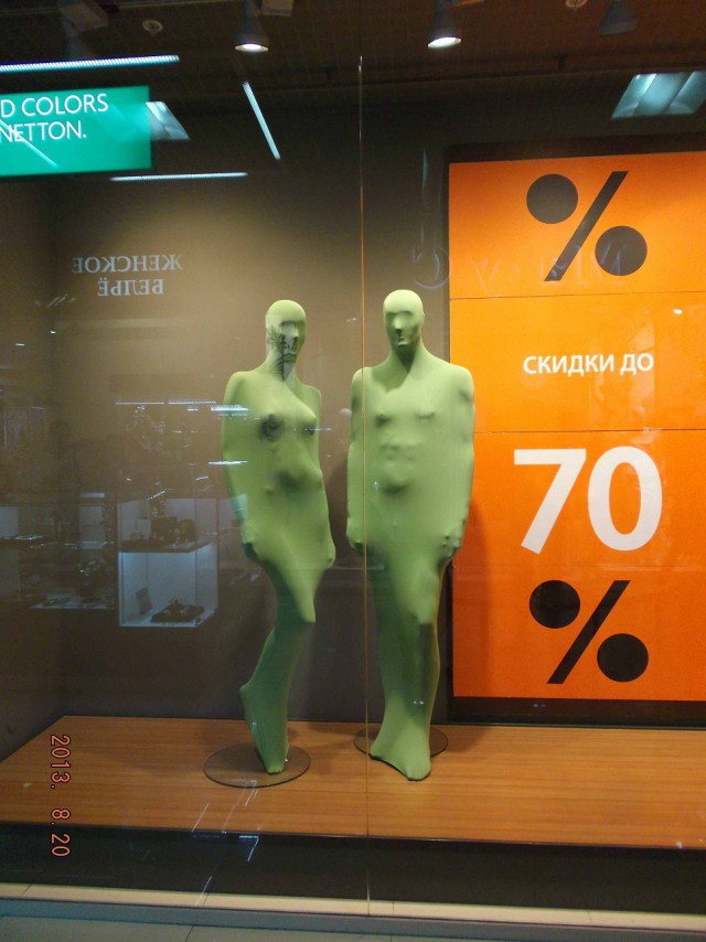 Манекены, мимо которых невозможно пройти