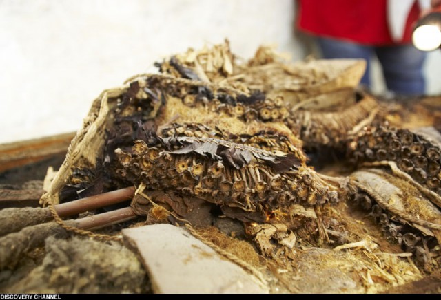 Новое открытие в Египте - мастерская (?) для мумификации и позолоченная серебряная погребальная маска.