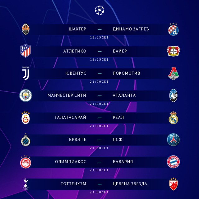 Champions League/League europe 2019/2020