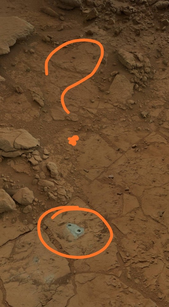 Ночной Марс с борта Curiosity