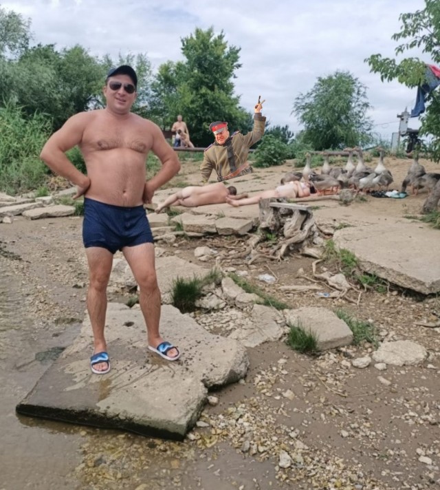Предлагаю пофантазировать, что было...