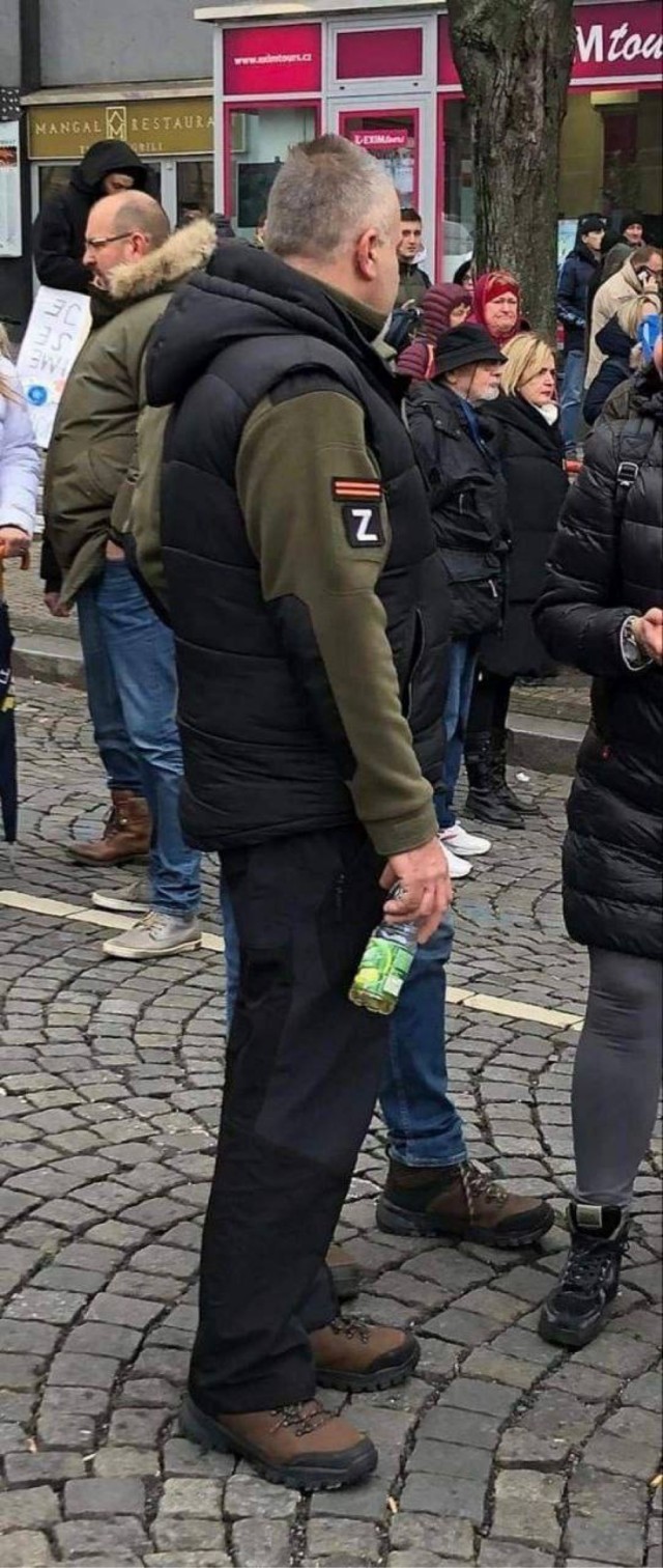 Прага. Чехия. Митинг.