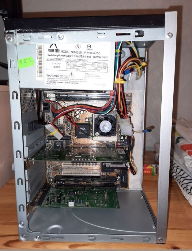 Компактный комп для тестирования старых звуковых карт