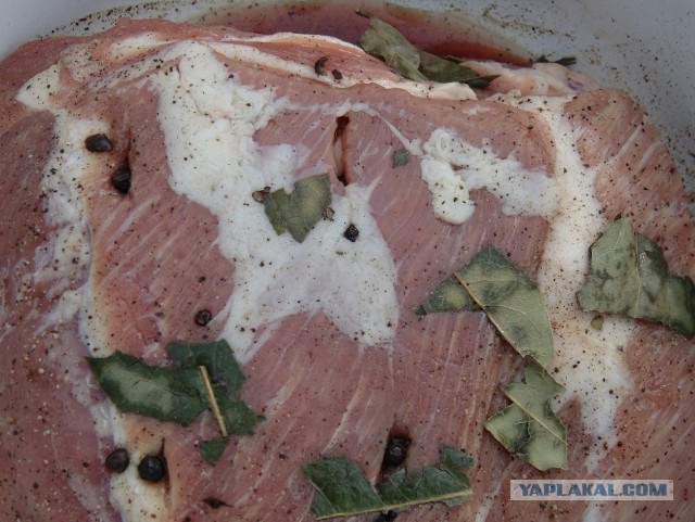 Дача, грибы, мясо, овощи.