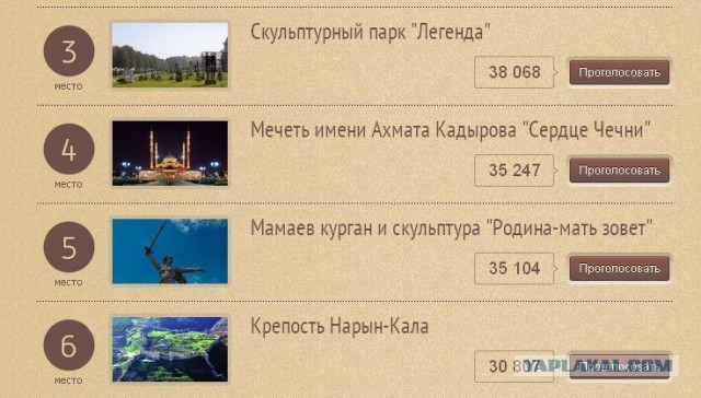 Лучшая достопримечательность России