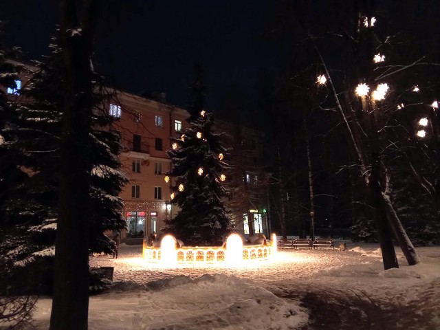 Псков Новогодний