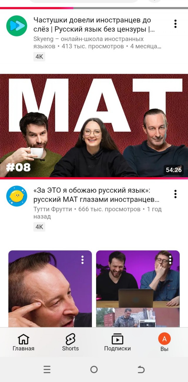 Я русский бы выучил только за то...
